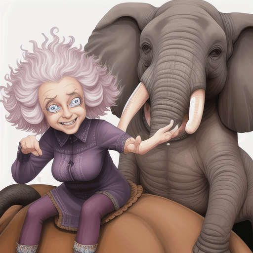 The Flamboyant Threads of Mrs. Evelyn