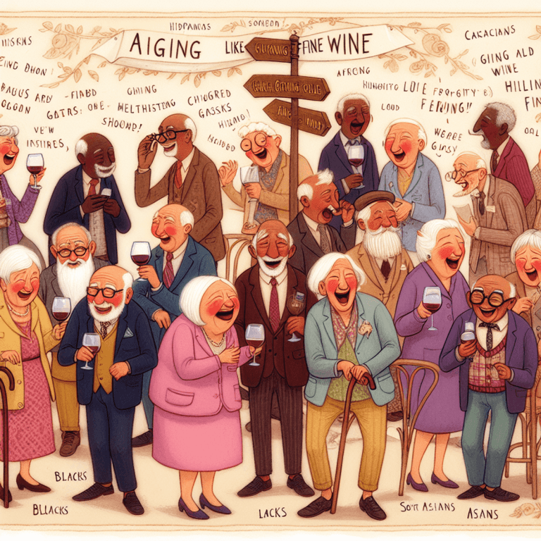 Aging Like Fine Wine: Jokes That Celebrate the Humor in Growing Older