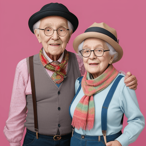 funny old people grandpa and grandma