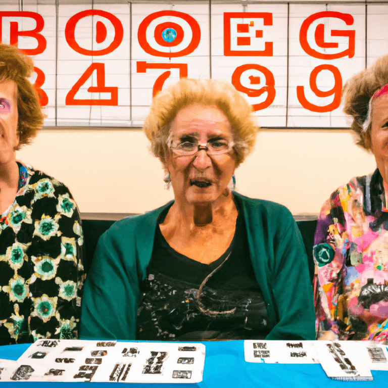 Senior Center Bingo Night