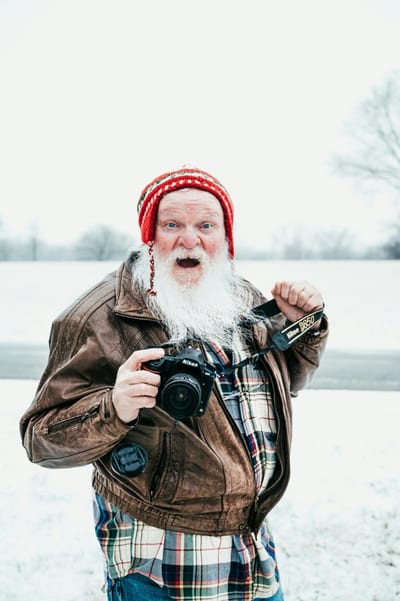 funny old person
